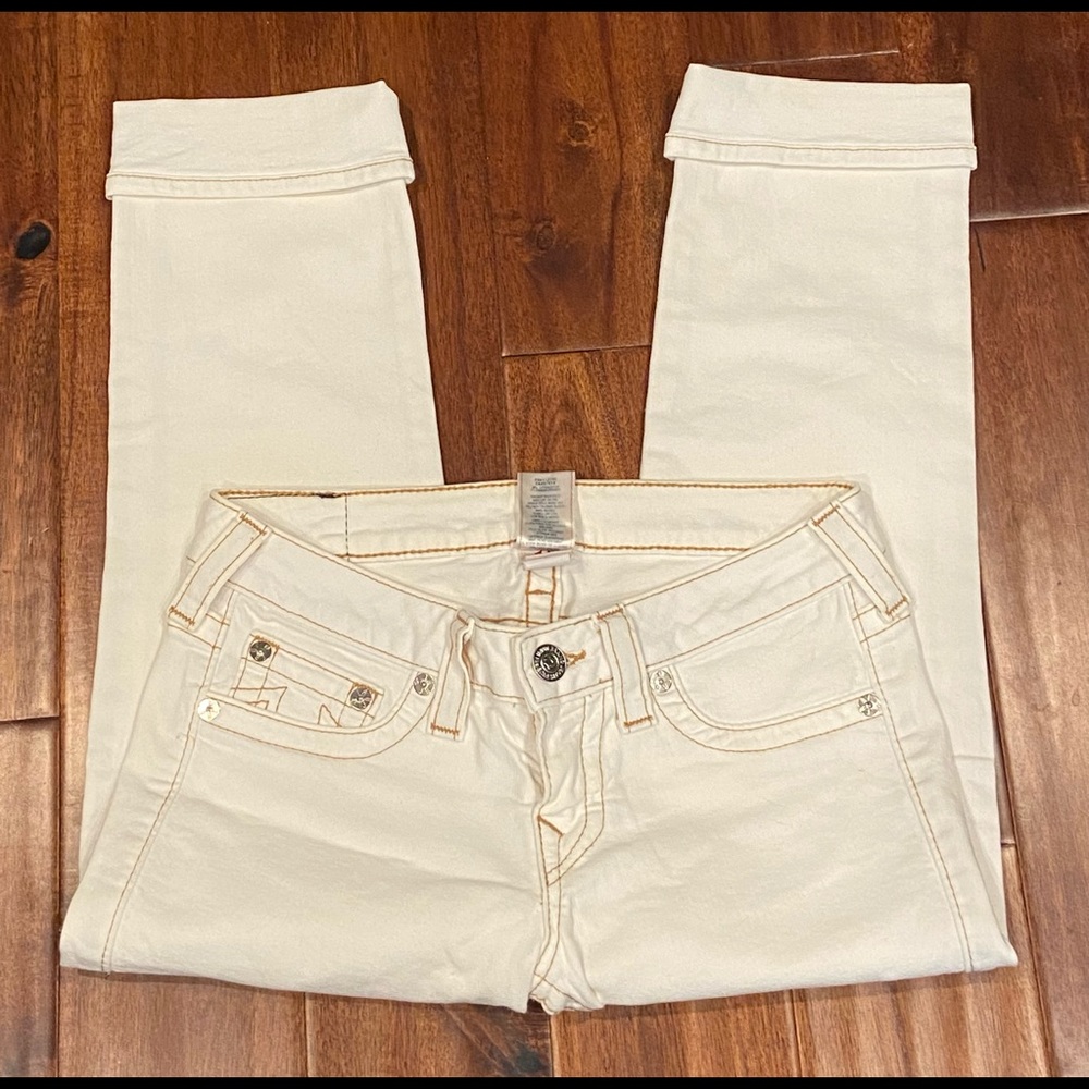 Women’s True Religion cropped jeans